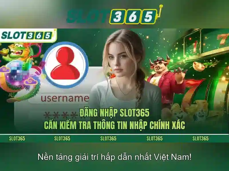 Trải nghiệm người chơi tại Slot365
